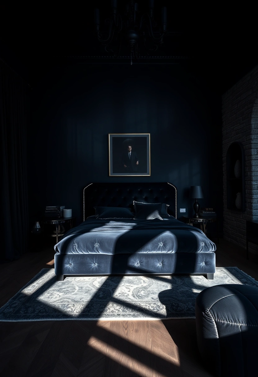 Dark earthy bedroom ideas 3
