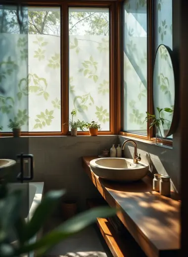 Earthy bathroom ideas 1