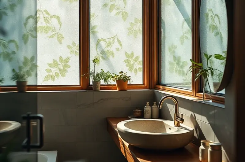 Earthy bathroom ideas 1