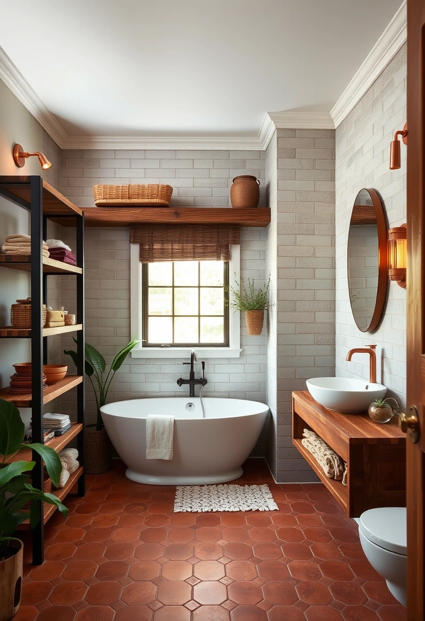 Earthy bathroom ideas 2