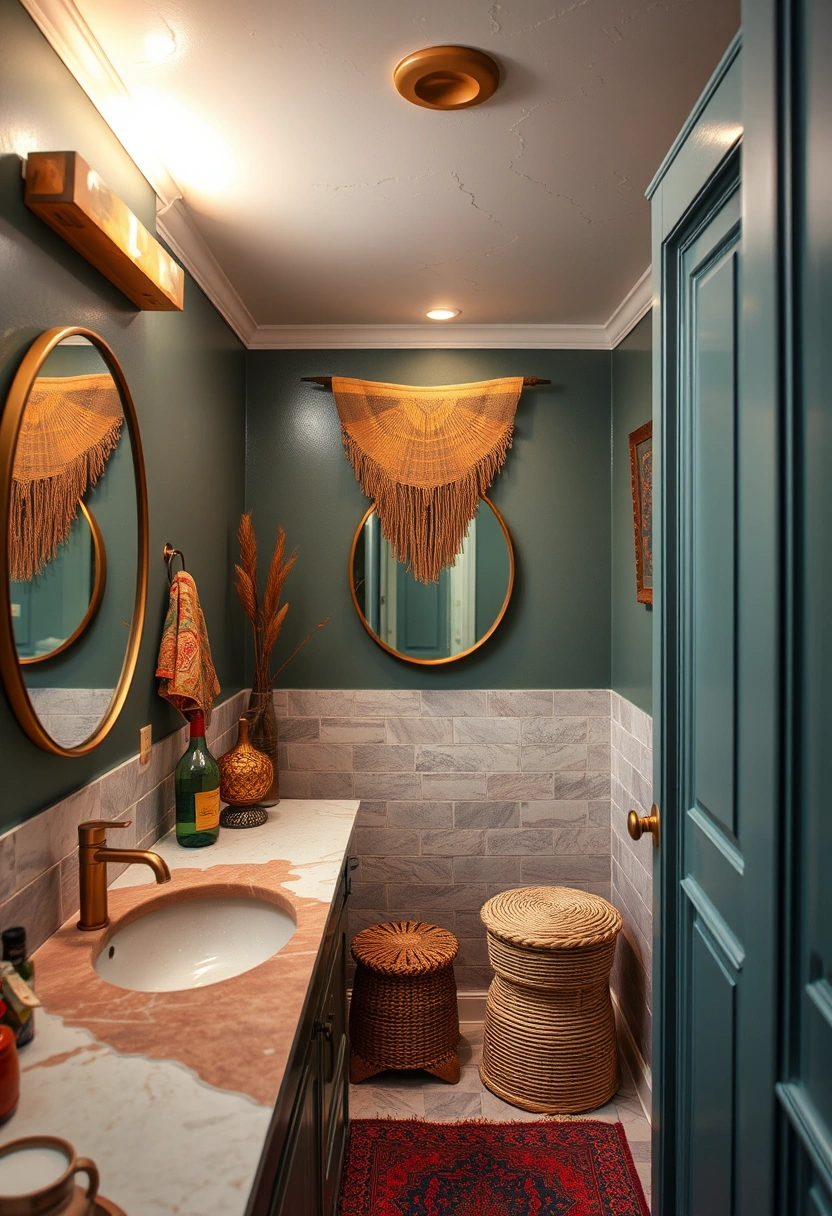 Earthy bathroom ideas 20
