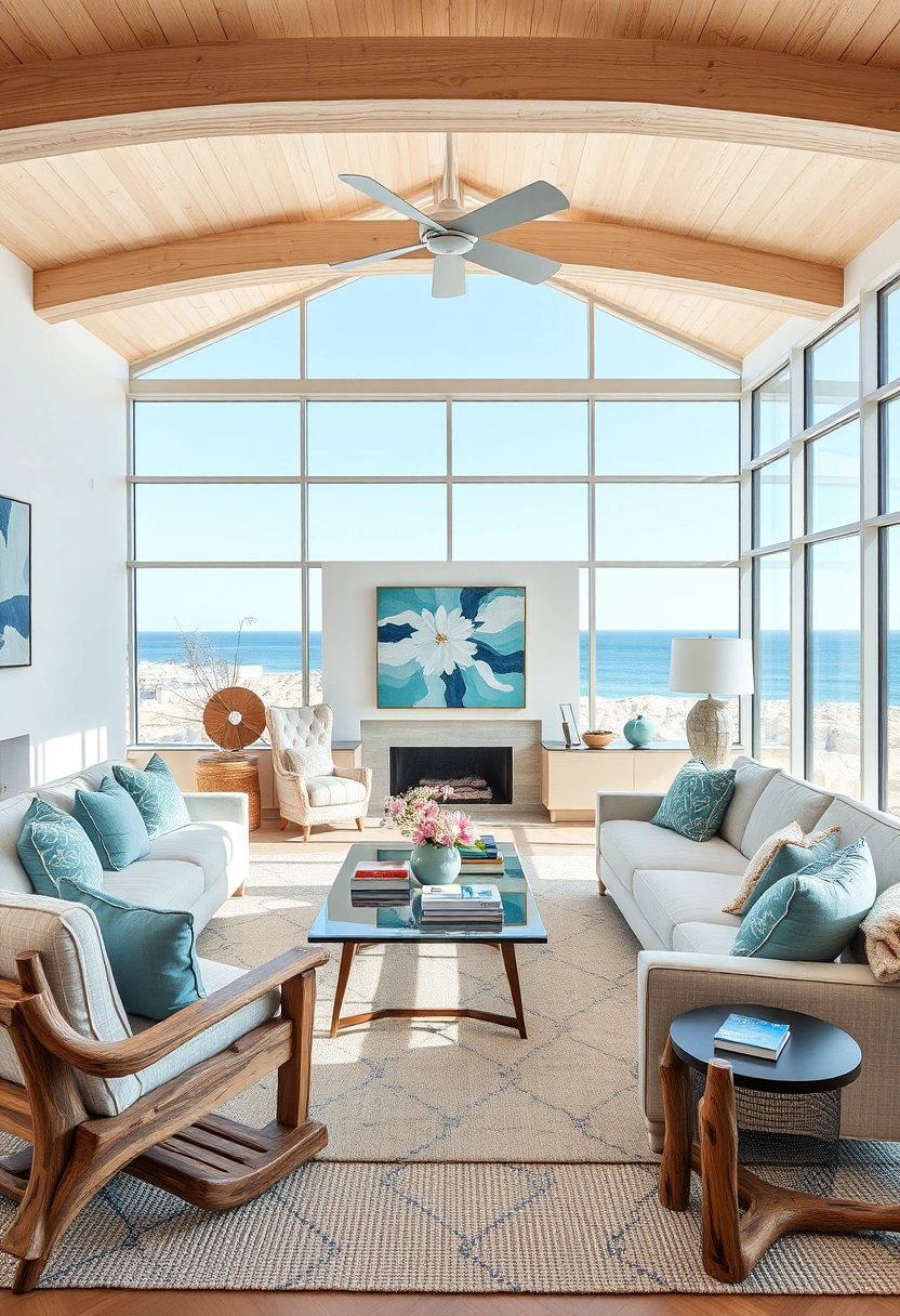 Eclectic living room ideas 18