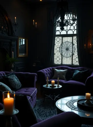Elegant Halloween decor ideas 1