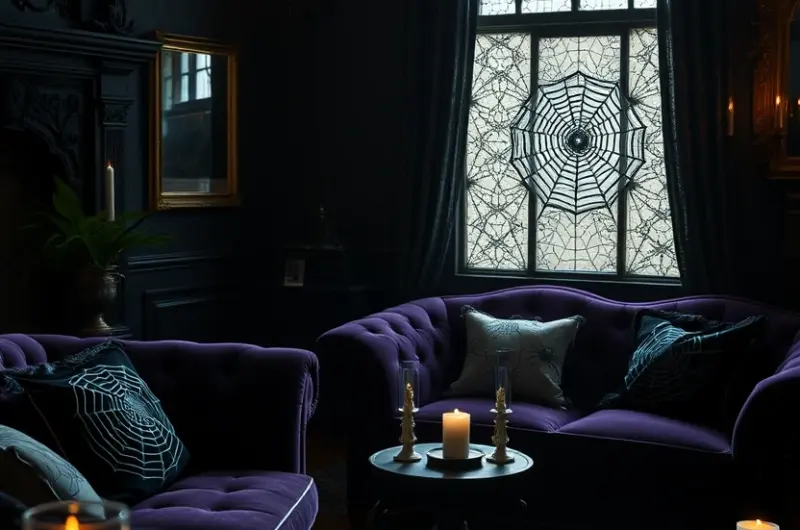 Elegant Halloween decor ideas 1