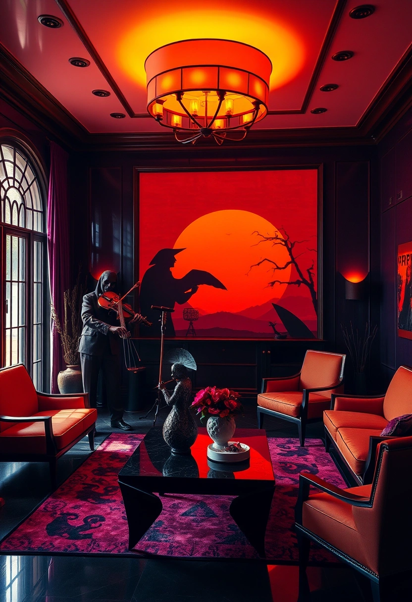 Elegant Halloween decor ideas 17
