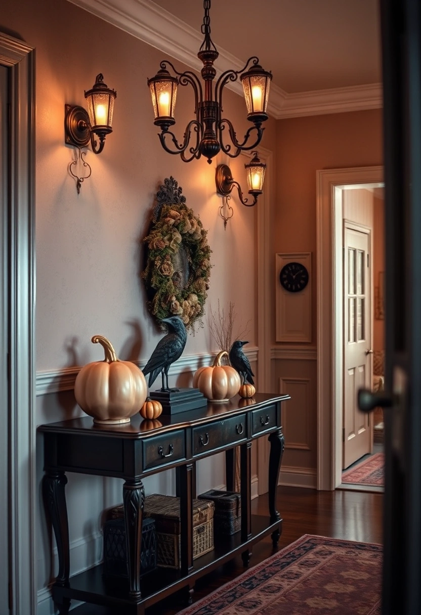 Elegant Halloween decor ideas 3