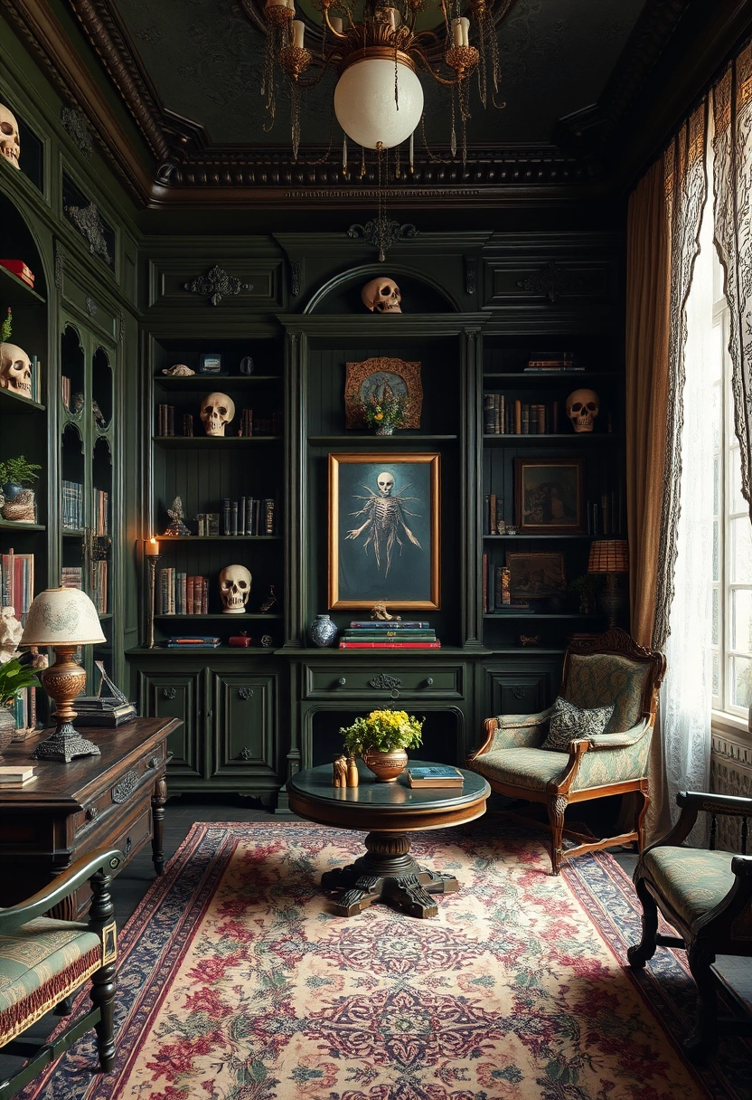 Elegant Halloween decor ideas 5
