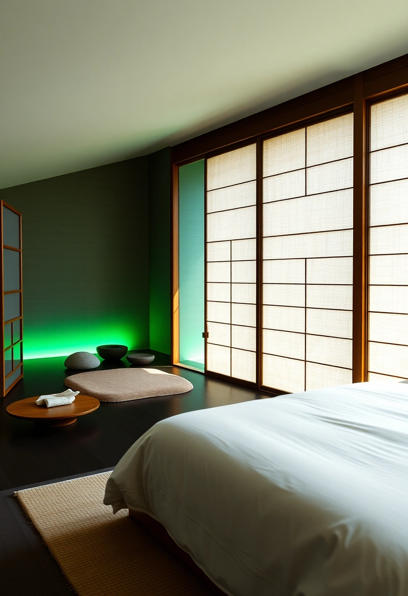 Emerald green bedroom ideas 7