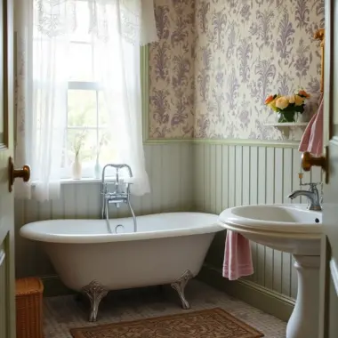 English cottage bathroom ideas 1