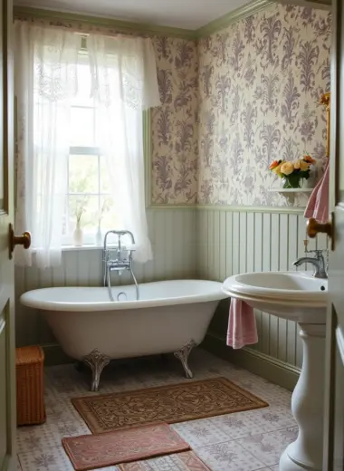 English cottage bathroom ideas 1