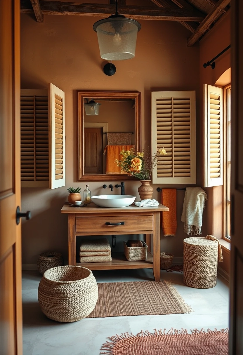 English cottage bathroom ideas 17