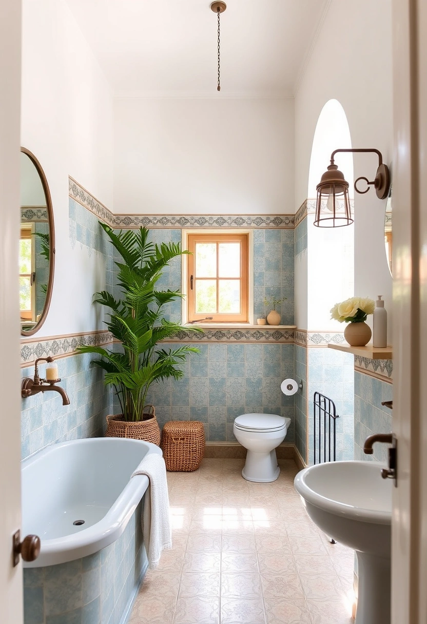 English cottage bathroom ideas 19