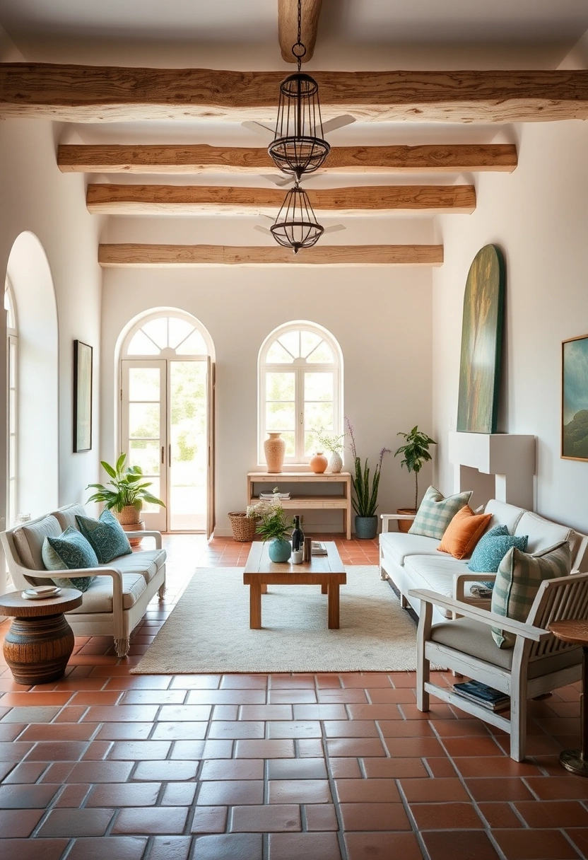 English cottage living room ideas 14