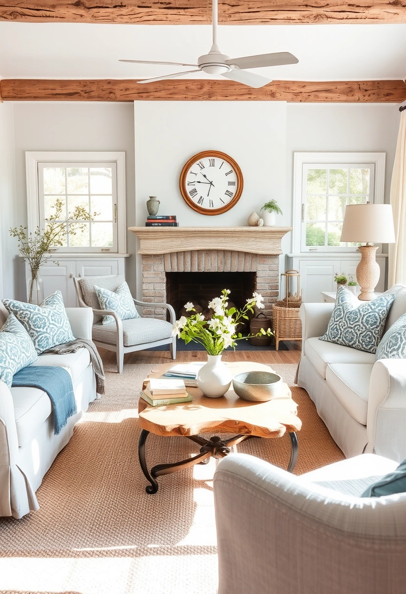 English cottage living room ideas 15