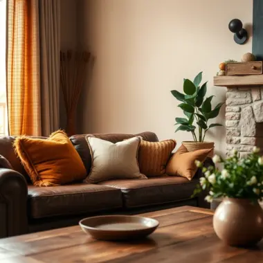 Fall couch decor ideas 1