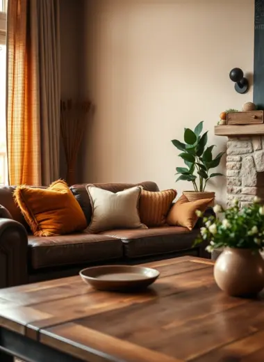 Fall couch decor ideas 1
