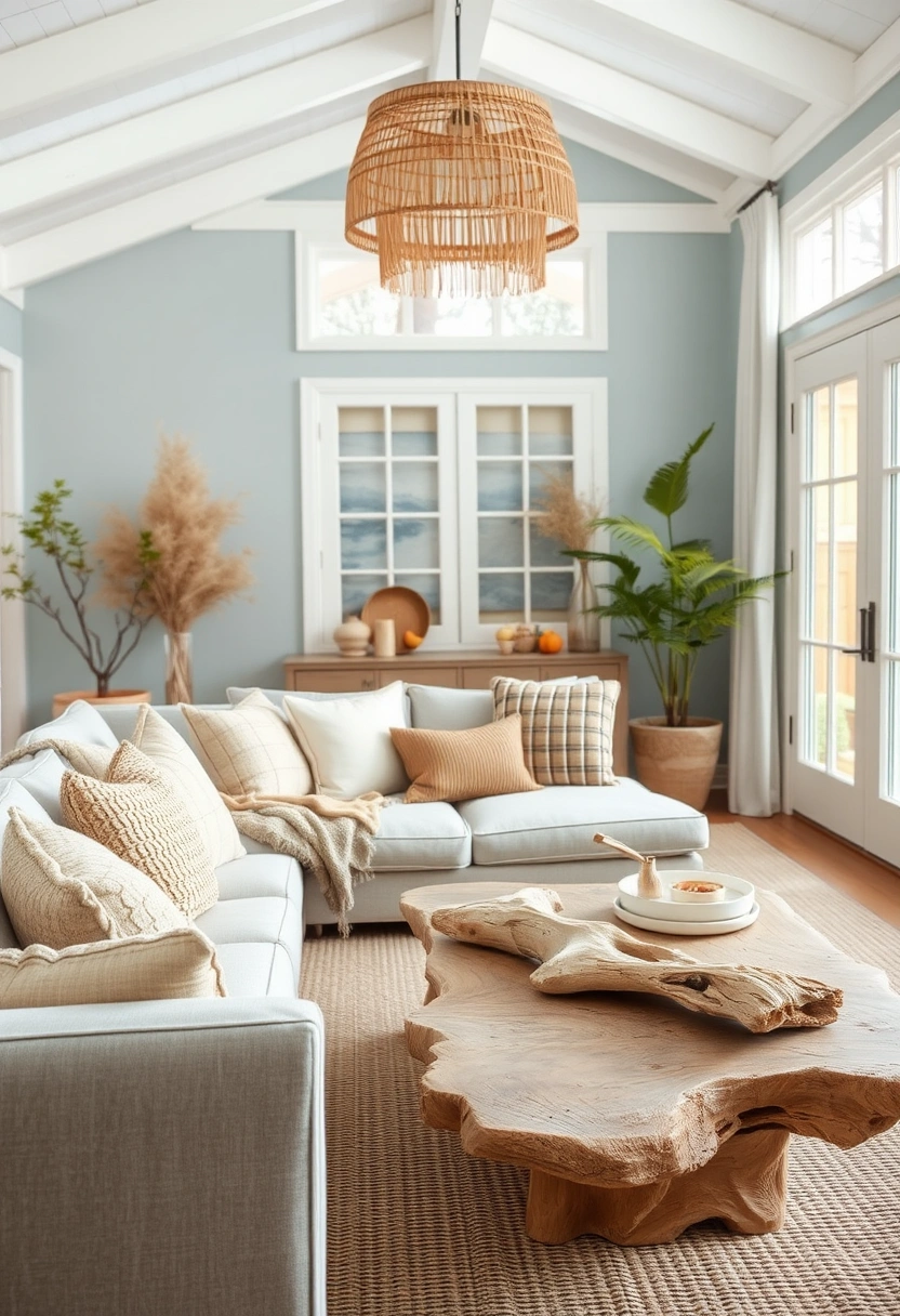 Fall couch decor ideas 18