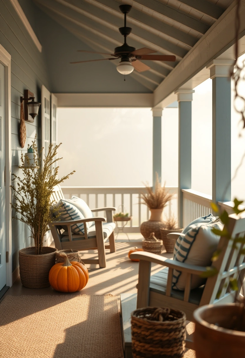 Fall front porch decor ideas 11