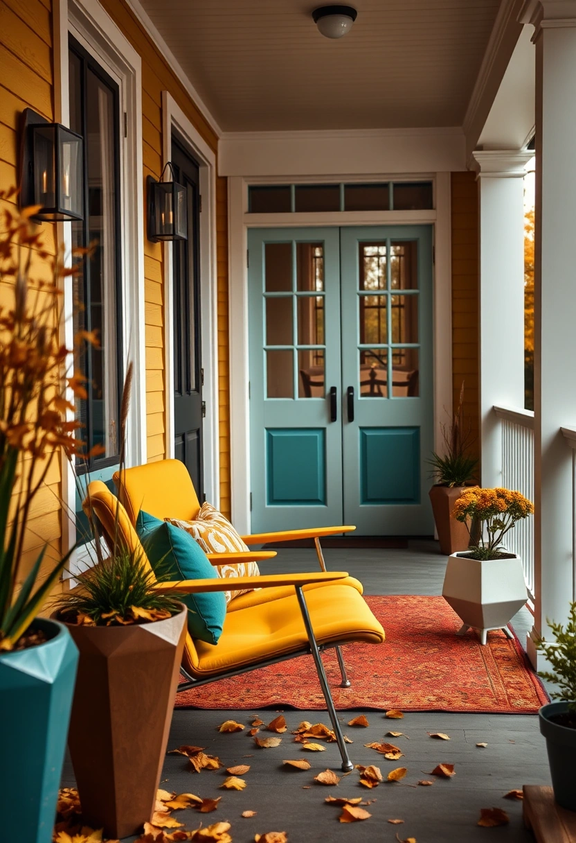 Fall front porch decor ideas 16