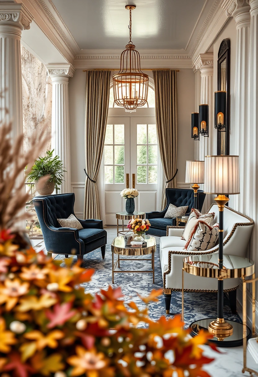 Fall front porch decor ideas 18