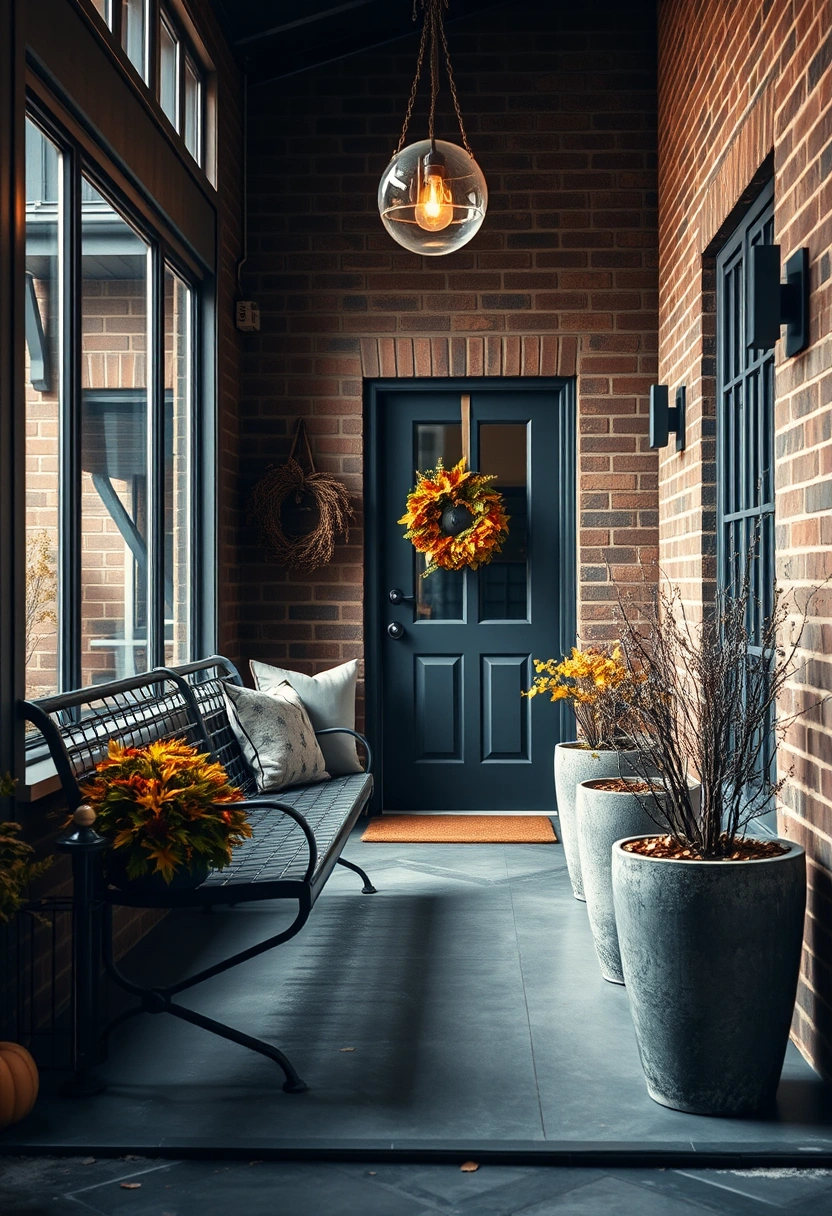 Fall front porch decor ideas 5