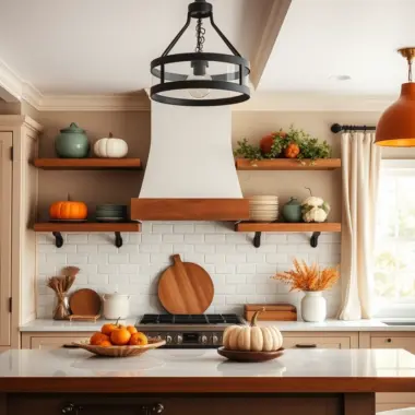 Fall kitchen decor ideas 1