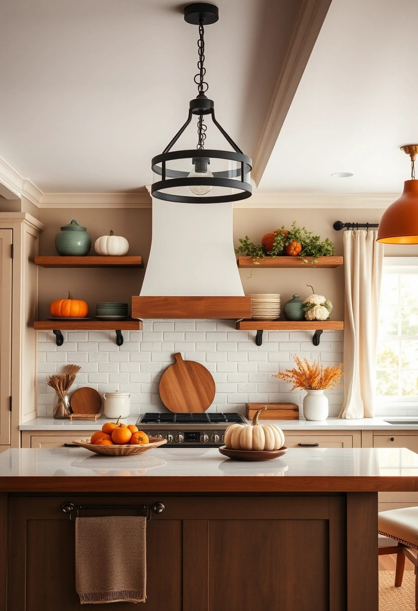 Fall kitchen decor ideas 1