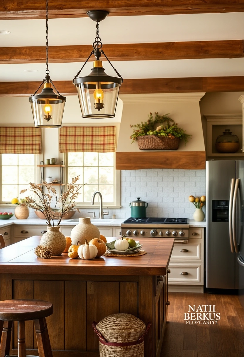 Fall kitchen decor ideas 12