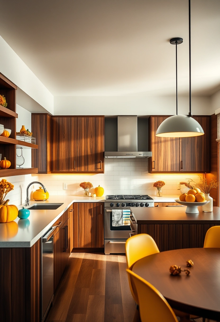 Fall kitchen decor ideas 9