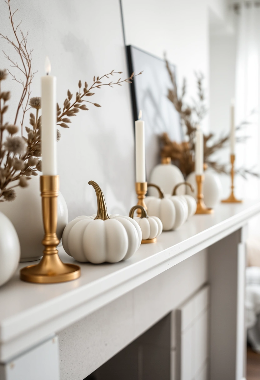 Fall mantle decor ideas 10