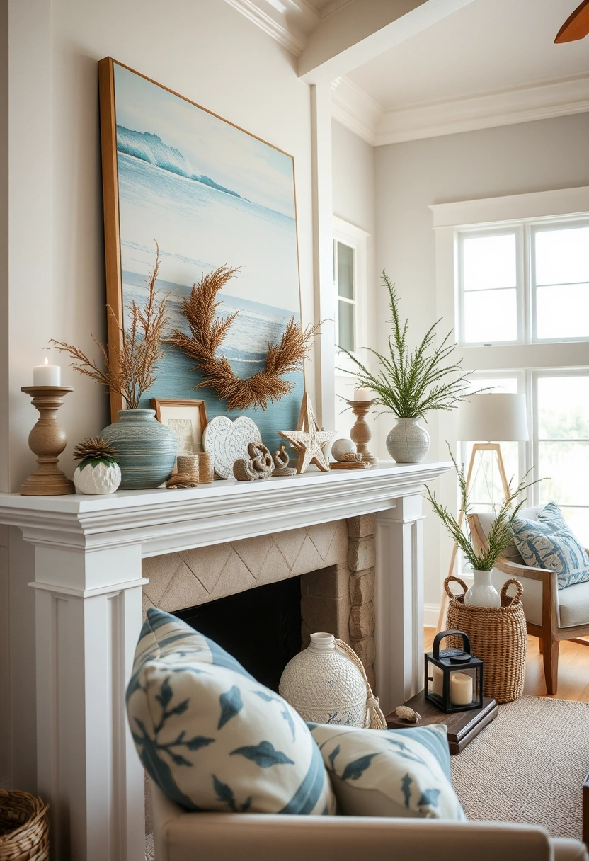 Fall mantle decor ideas 13