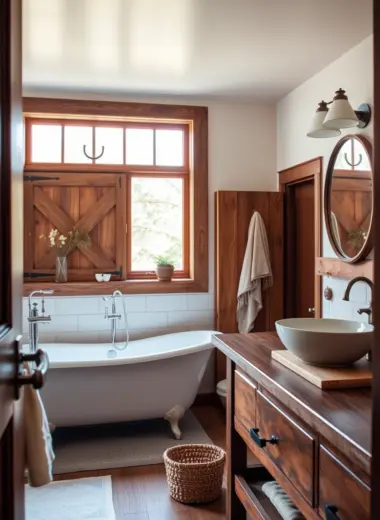 Farmhouse bathroom ideas 1