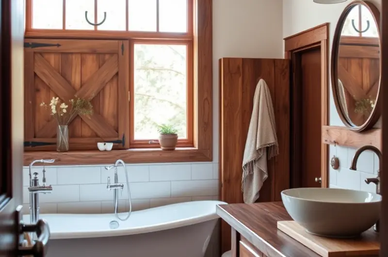 Farmhouse bathroom ideas 1