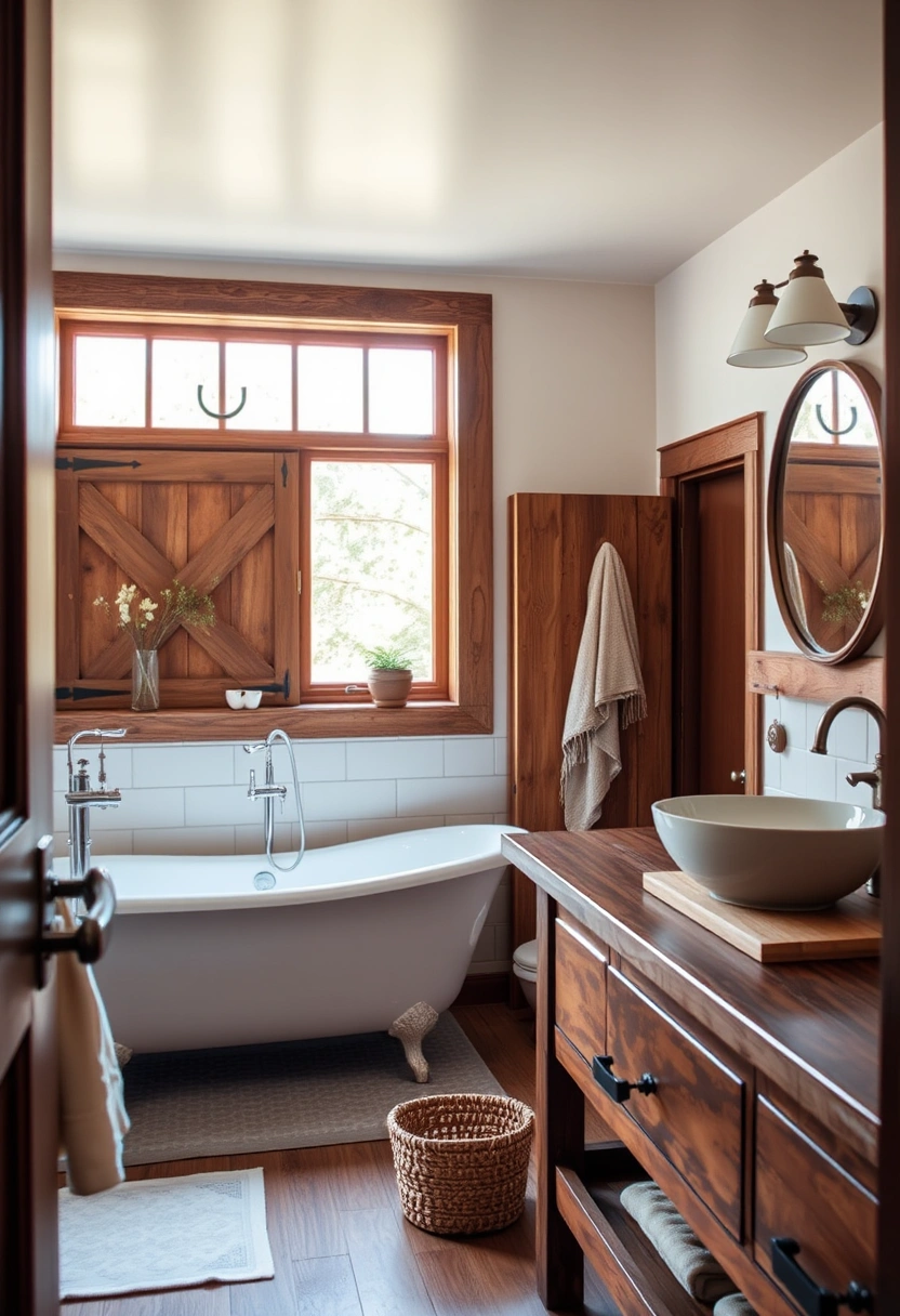 Farmhouse bathroom ideas 1