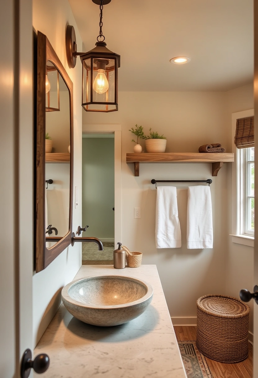 Farmhouse bathroom ideas 10