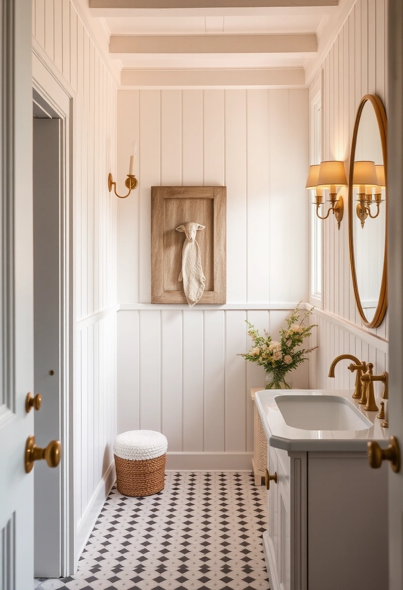 Farmhouse bathroom ideas 16