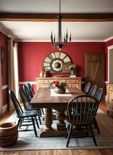 Farmhouse dining room ideas 1