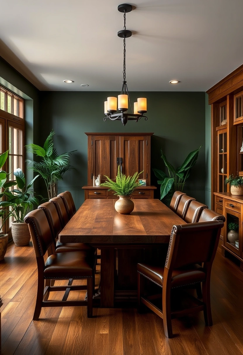 Farmhouse dining room ideas 11