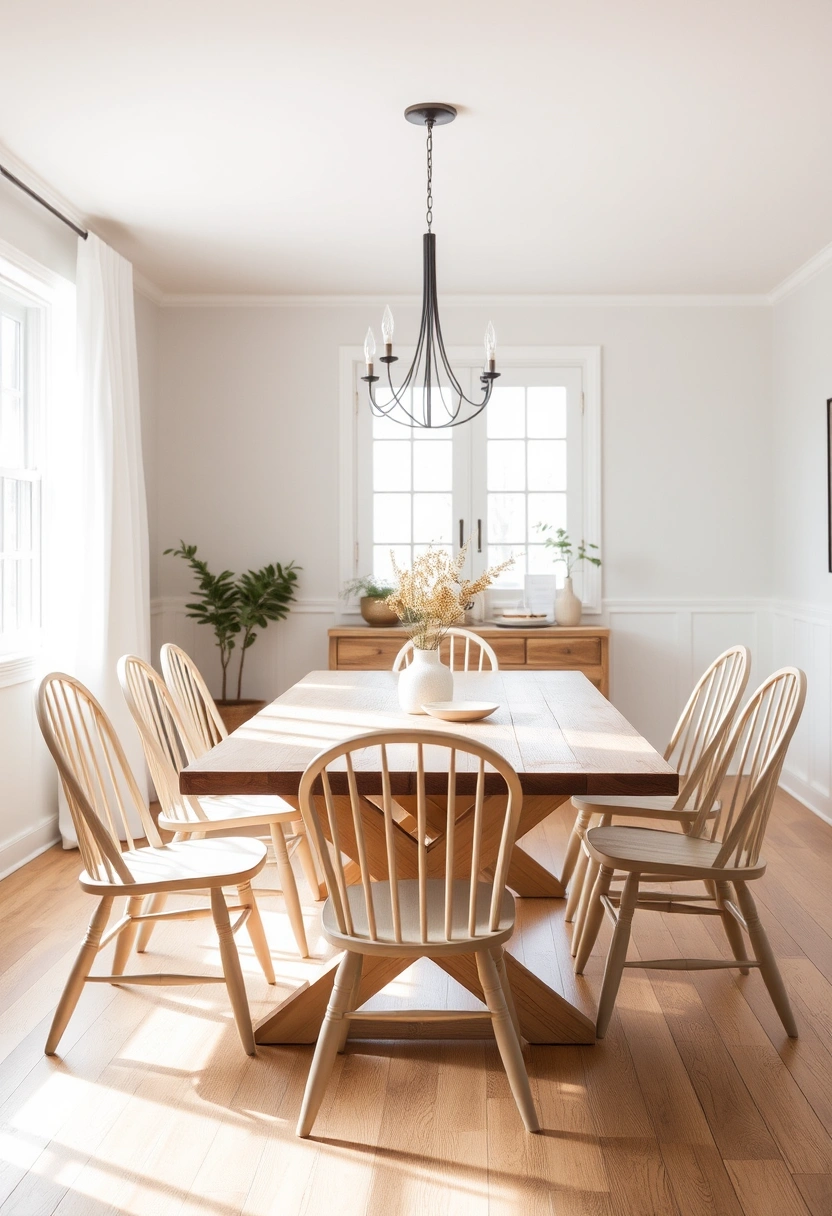 Farmhouse dining room ideas 18