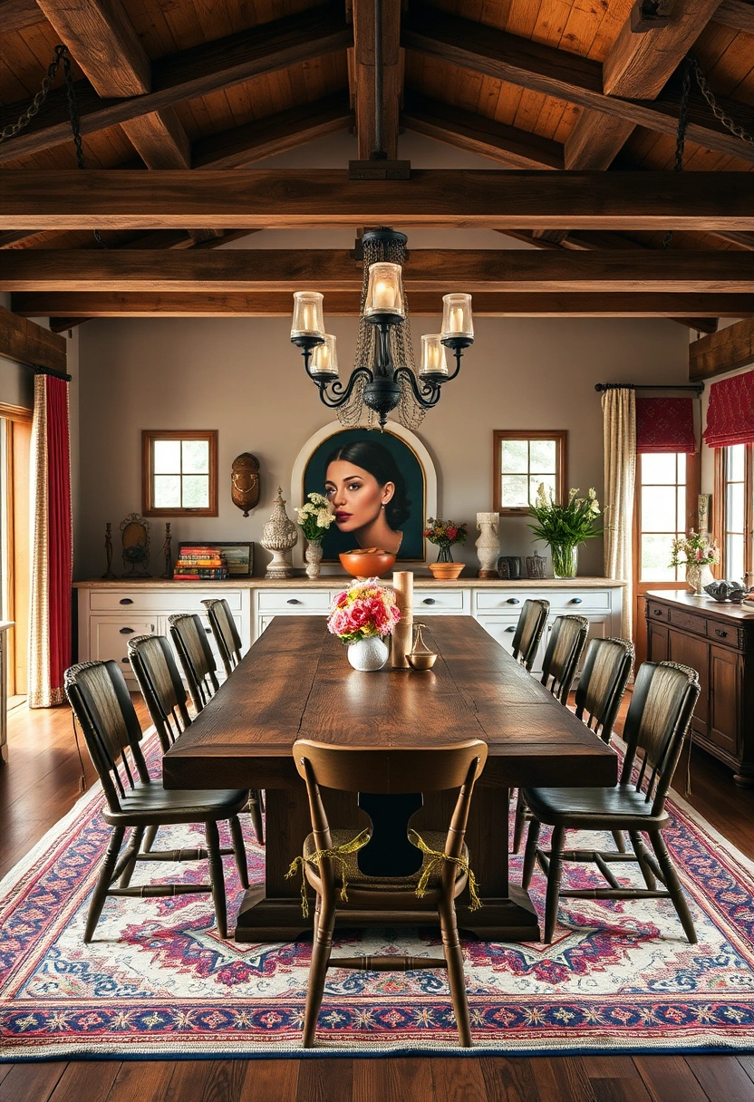 Farmhouse dining room ideas 20