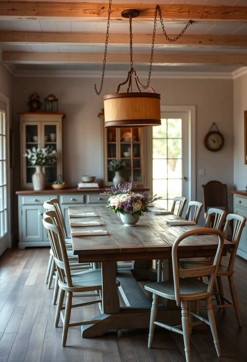 Farmhouse dining room ideas 6