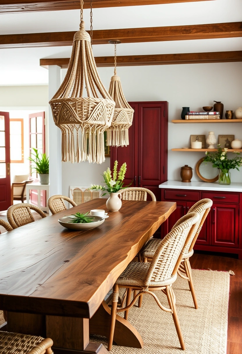 Farmhouse dining room ideas 8