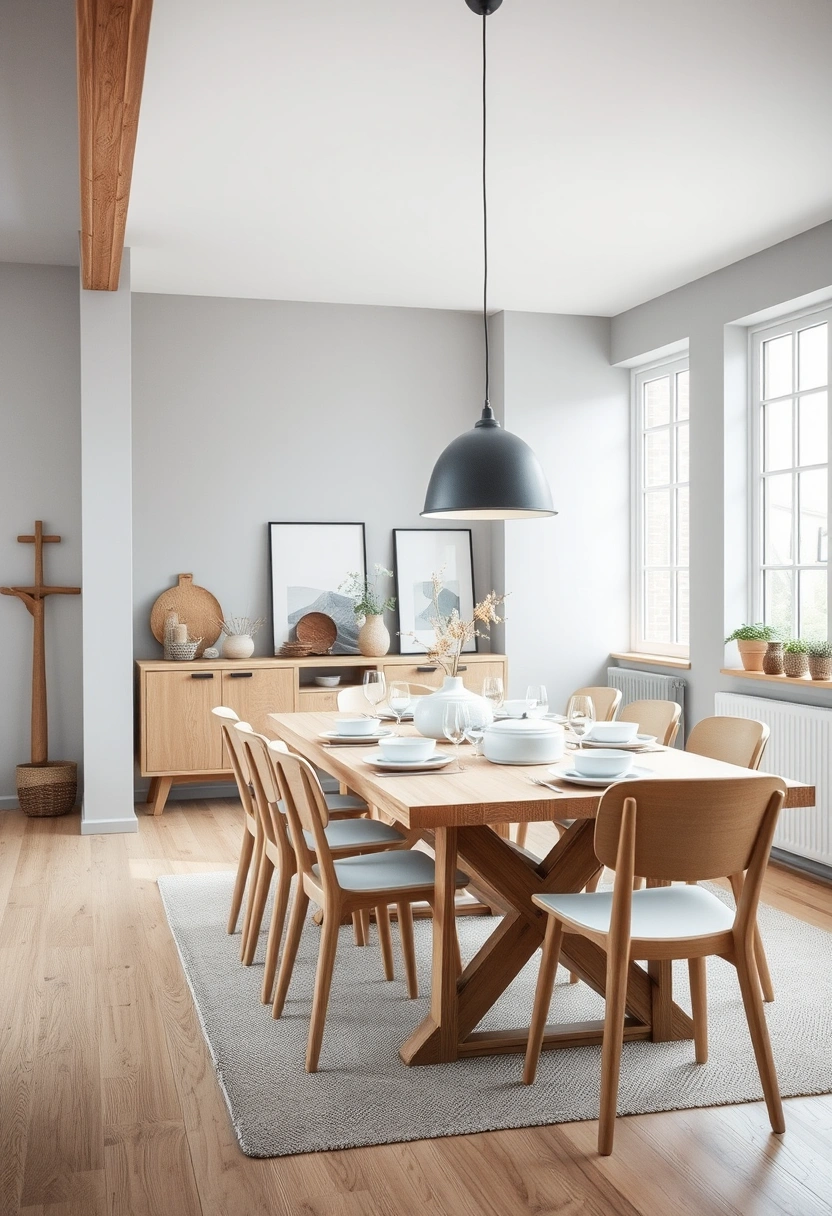 Farmhouse dining room ideas 9