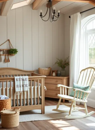 Farmhouse nursery ideas 1