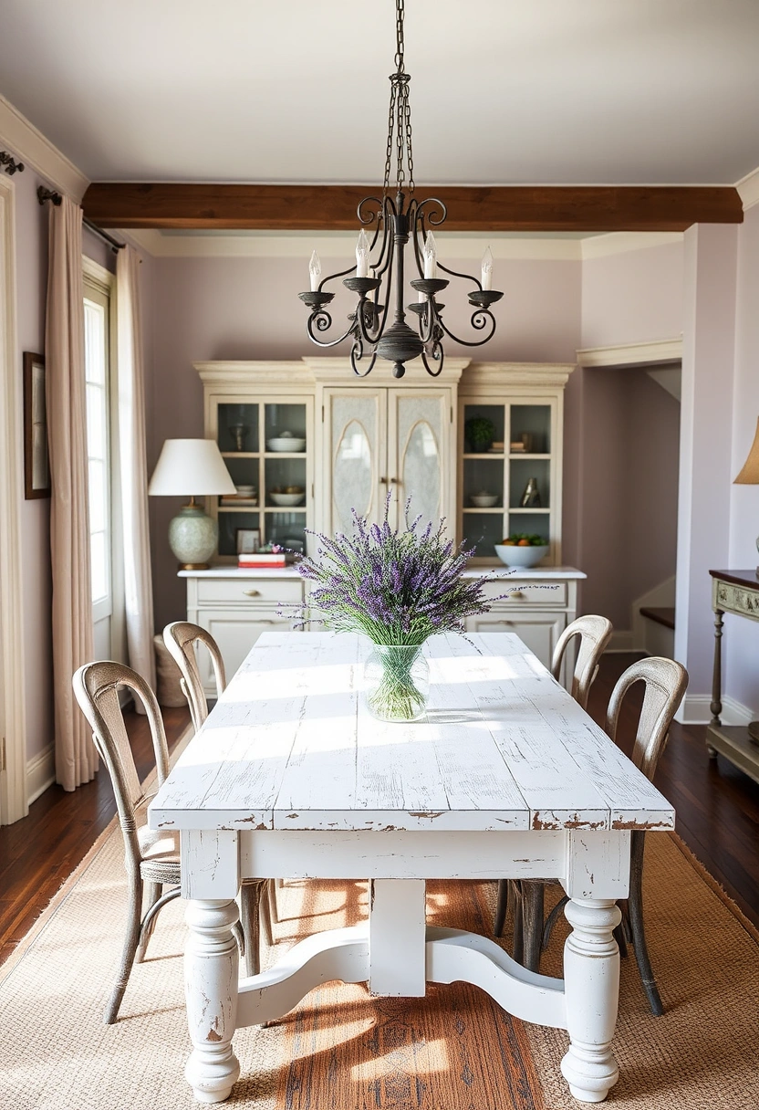 Farmhouse table decor ideas 16