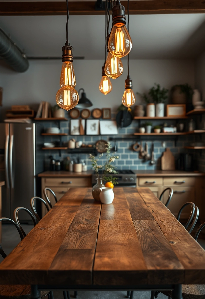 Farmhouse table decor ideas 17