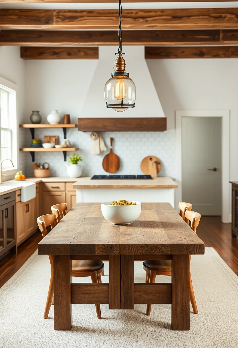 Farmhouse table decor ideas 2