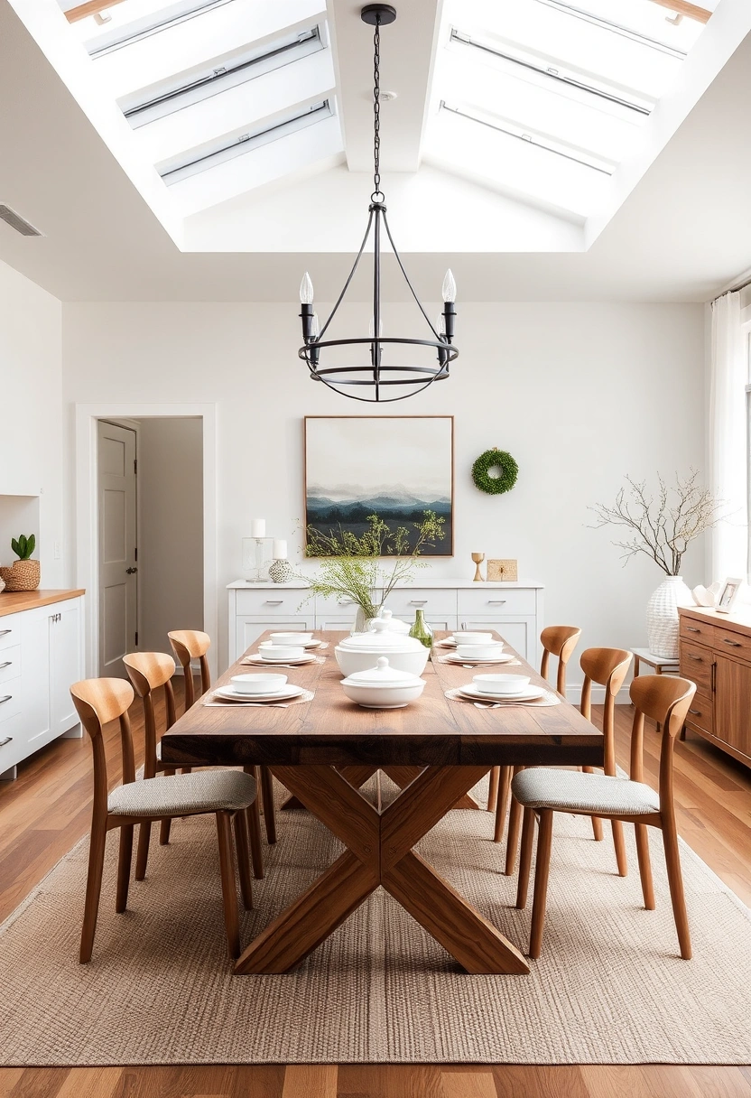 Farmhouse table decor ideas 8