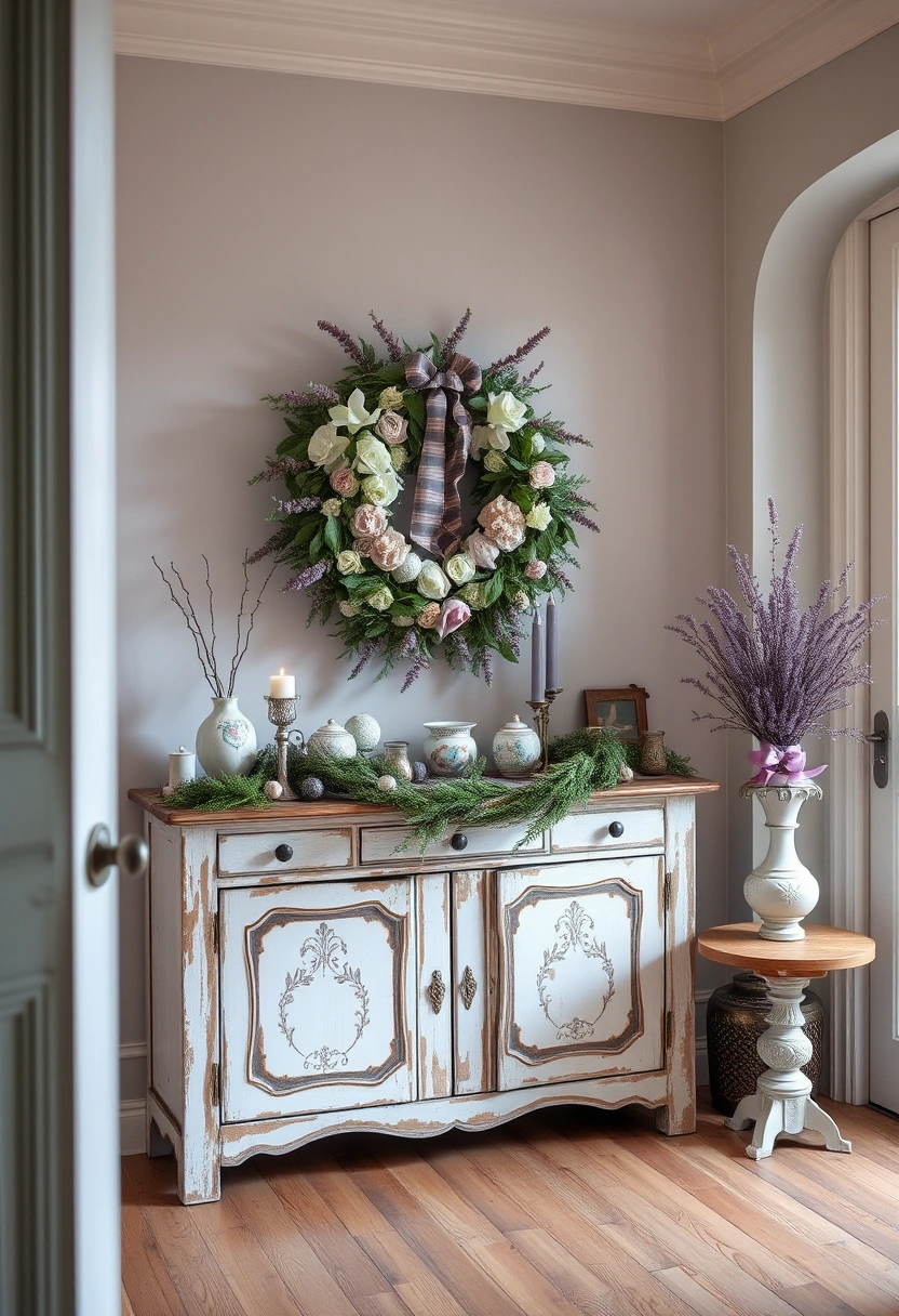 Front door Christmas decor ideas 13