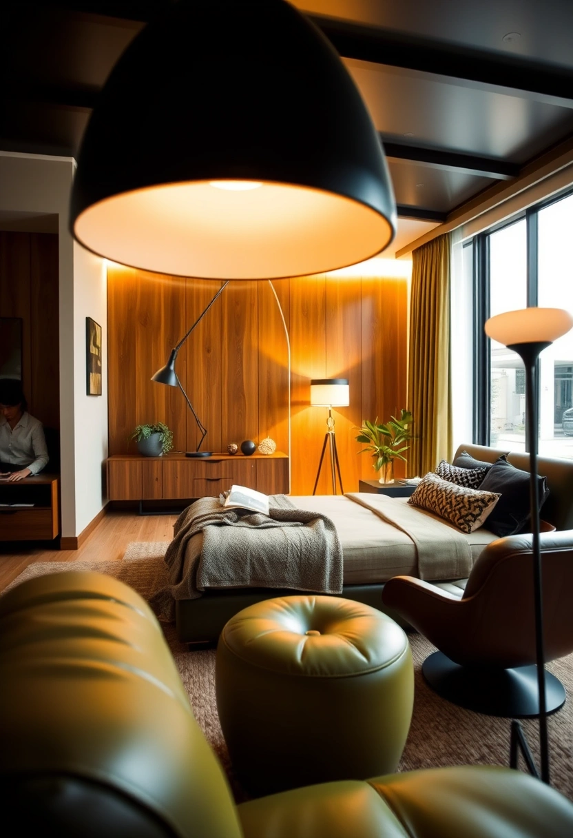 Green and black bedroom ideas 10